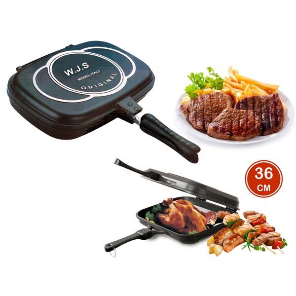 Non-Stick Double Sided Grill Pan