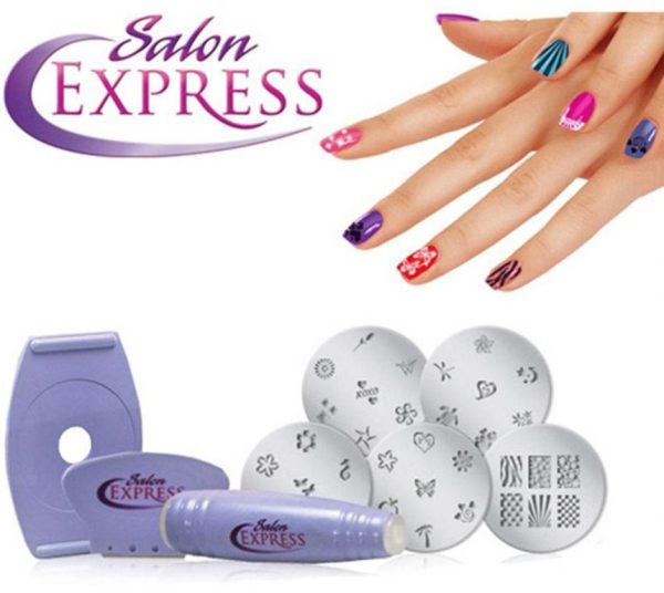 Saloon Express - Nail Art Stamping Kit