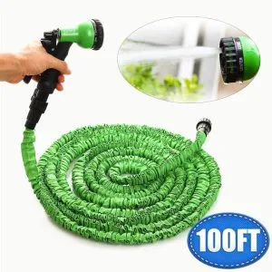 Magic Hose Pipe 100 Ft flexible garden hose in green color