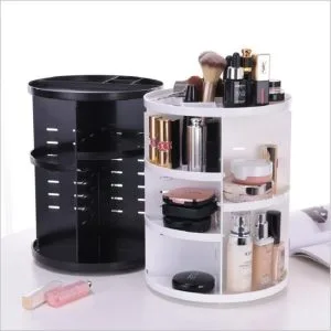 Rotating Makeup Organizer!