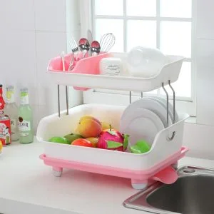MULTIPURPOSE DRAINING DISH RACK