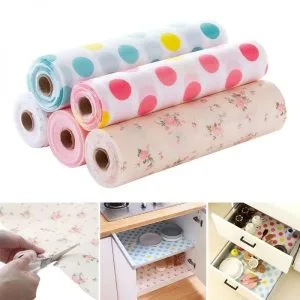 Pack 2 Sheets Waterproof Fridge Mat Pad