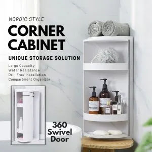 360° Rotating Corner Shelf