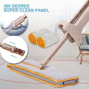 Double Sided Flat Lazy Mop