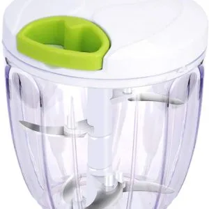 Alternative view of Manual Food Processor with 5 Sharp Blades & 900ml Bowl