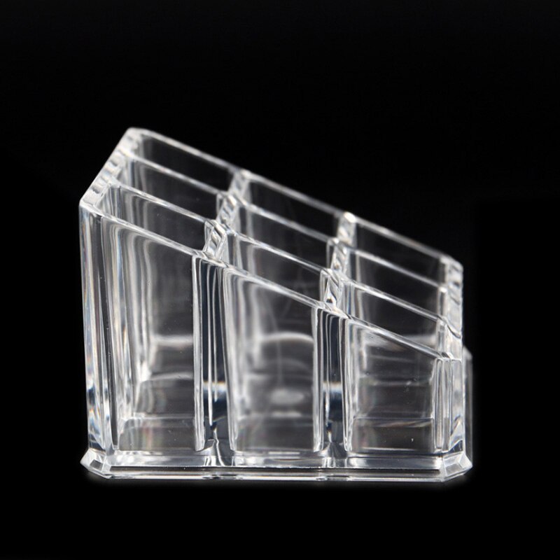 Lipstick Organizer Acrylic Crystal With 9 Grids Store