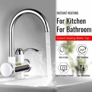 Kitchen Heating Tap Water Faucet with LED Digital Display