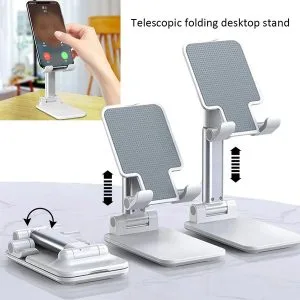 Foldable cell phone stand