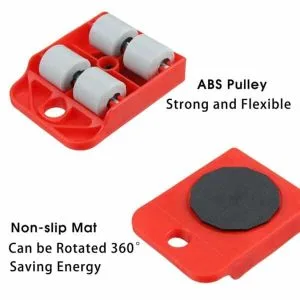 Alternative view of 5 Pcs Furniture Lifter Mover Tool Set