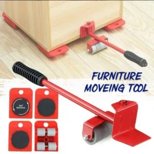 5 Pcs Furniture Lifter Mover Tool Set