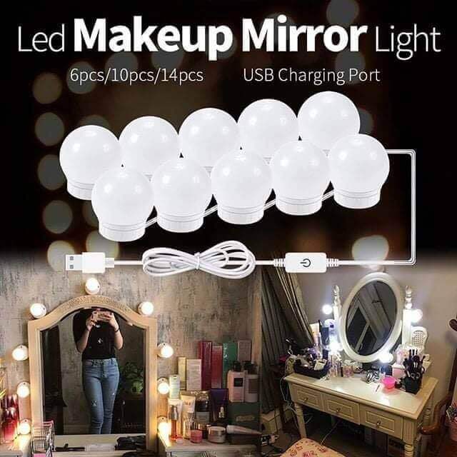 Vanity Mirror Lights  Vanity Lights Including 10 LED Bulbs