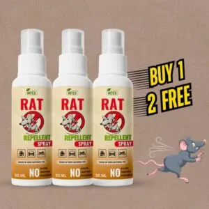 Rat Repellent Spray-Safe,Effective Rat Protection BUY 1 (GET 2 FREE )